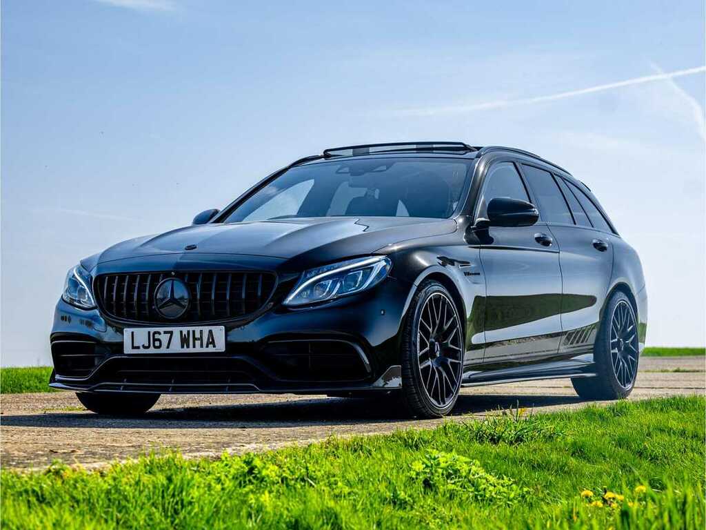 Mercedes-Benz C Class C63 S Premium LJ67WHA Black #2