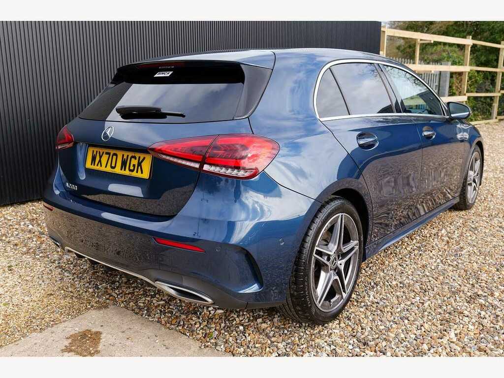Mercedes-Benz A Class 200 Amg Line Executive WX70WGK Blue #5