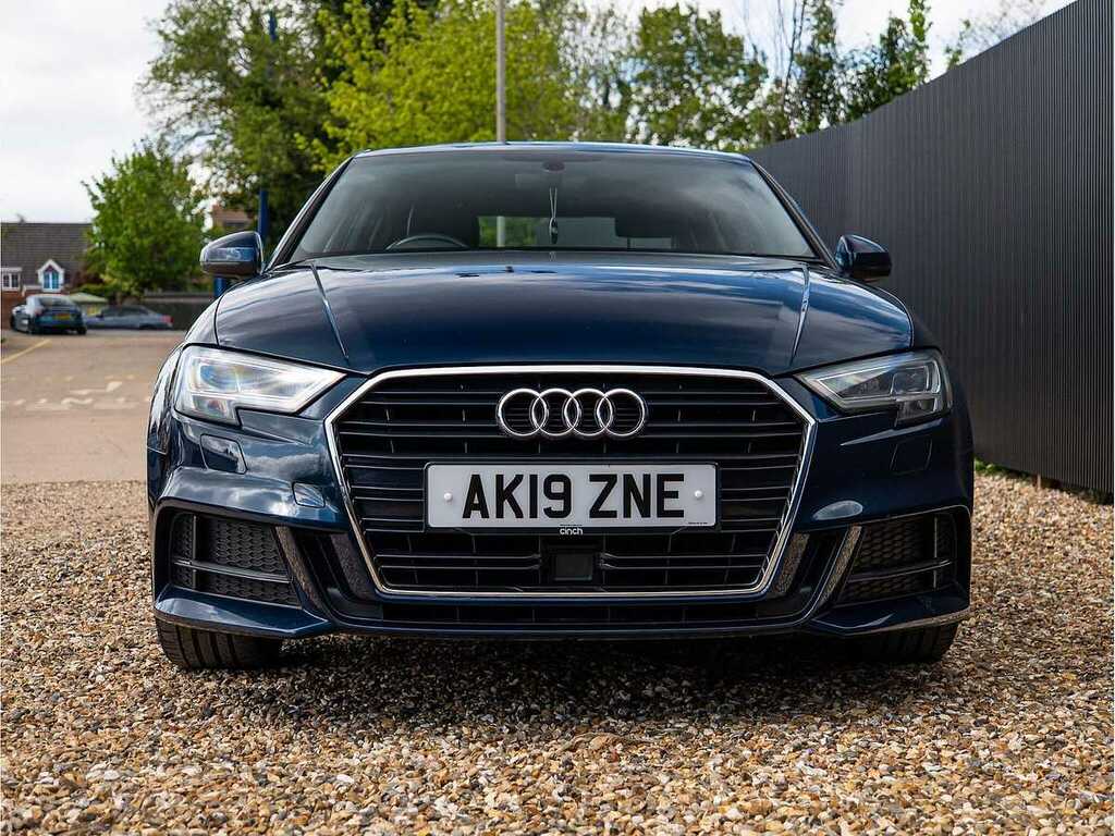 Audi A3 S Line 35 Tfsi S-a AK19ZNE Blue #2