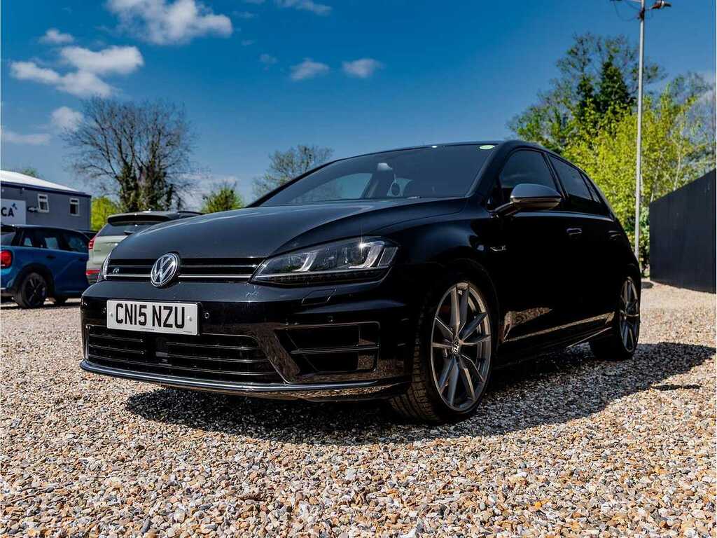Volkswagen Golf R Black #3