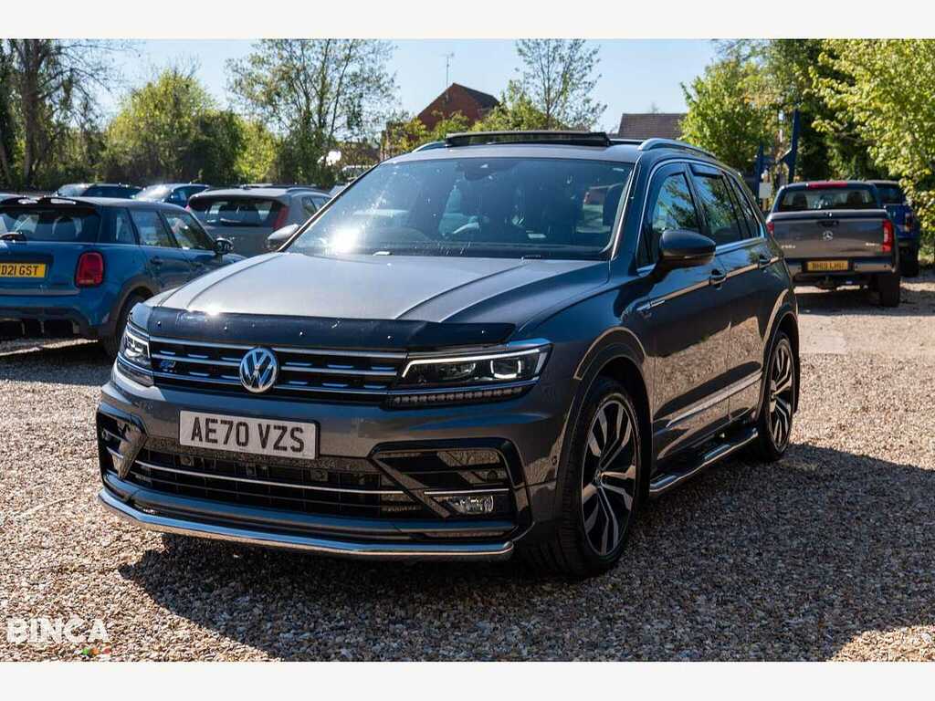 Volkswagen Tiguan R-line Tech Tdi S-a AE70VZS Grey #3