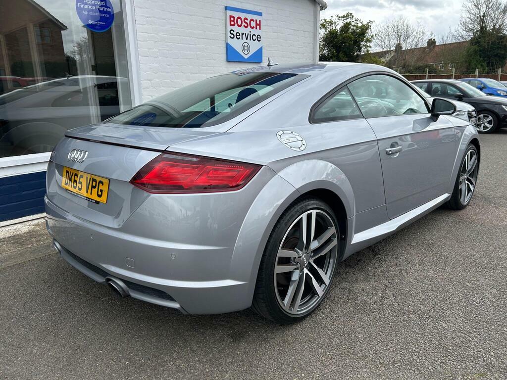 Audi TT 2.0 Tfsi S Line Coupe DK65VPG Silver #4