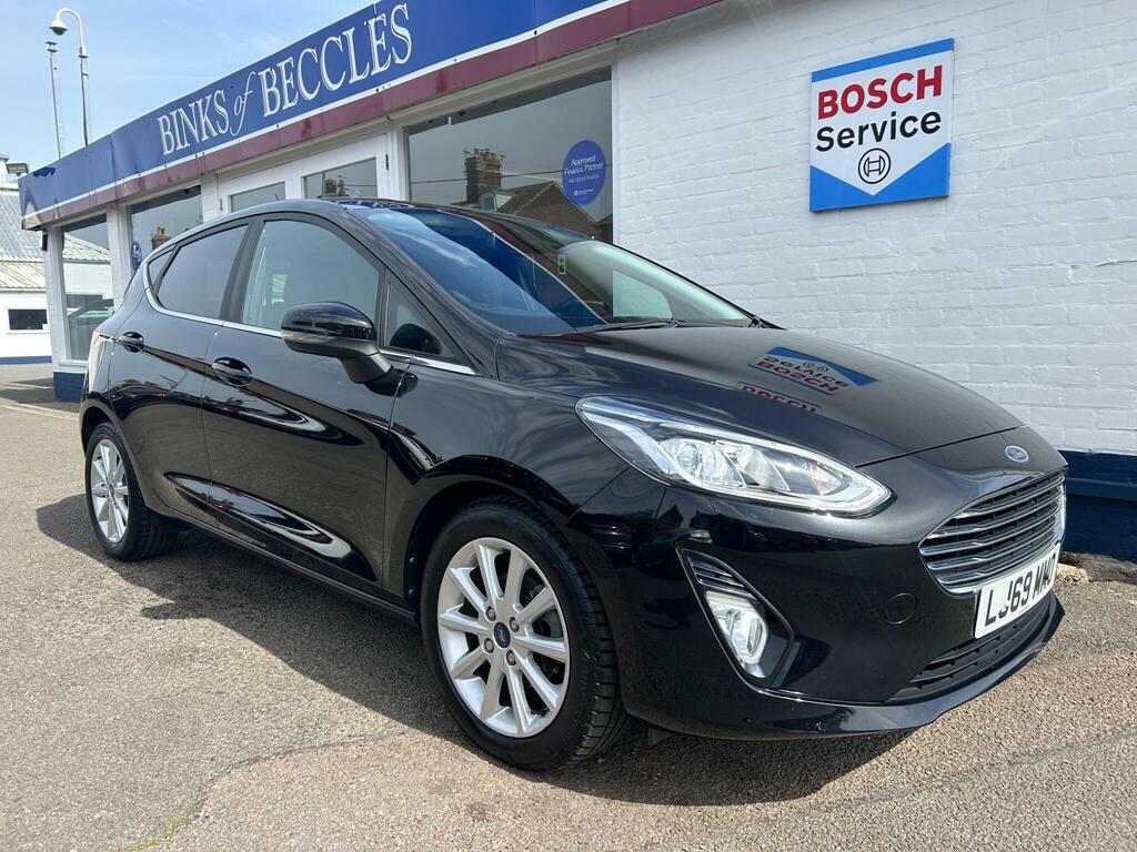 Ford Fiesta 1.0T Ecoboost Titanium Euro 6 S S Black
