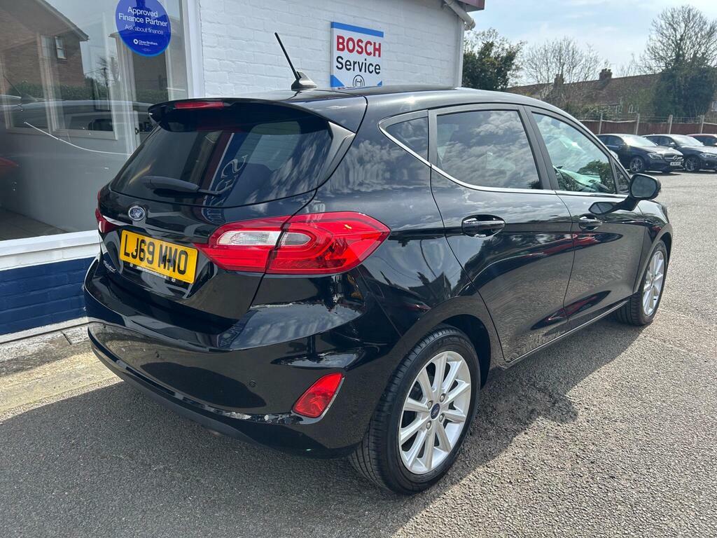 Ford Fiesta 1.0T Ecoboost Titanium Euro 6 S S LJ69MMO Black #4
