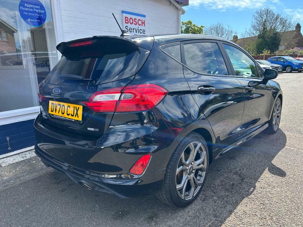 Ford Fiesta 1.0T Ecoboost Mhev St-line Edition Euro 6 S S DV70CJX Black #4