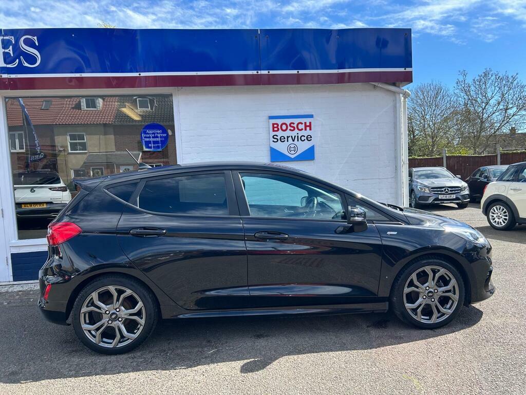 Ford Fiesta 1.0T Ecoboost Mhev St-line Edition Euro 6 S S DV70CJX Black #5