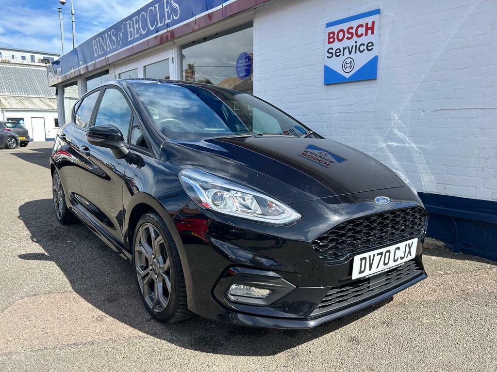 Ford Fiesta 1.0T Ecoboost Mhev St-line Edition Euro 6 S S DV70CJX Black #6