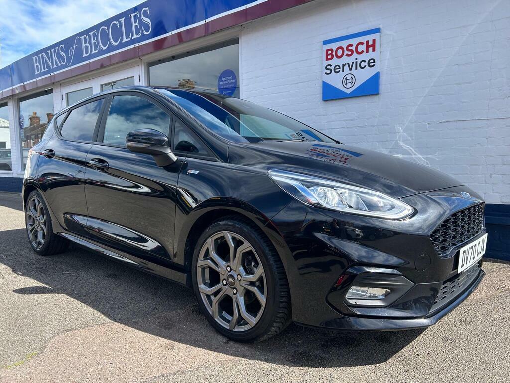Ford Fiesta 1.0T Ecoboost Mhev St-line Edition Euro 6 S S Black
