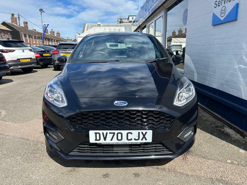 Ford Fiesta 1.0T Ecoboost Mhev St-line Edition Euro 6 S S DV70CJX Black #2