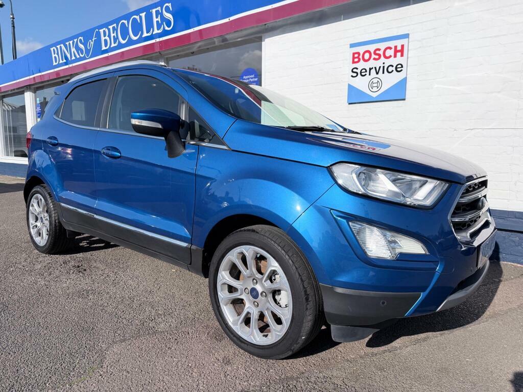 Ford Ecosport 1.0T Ecoboost Titanium Euro 6 S S Blue