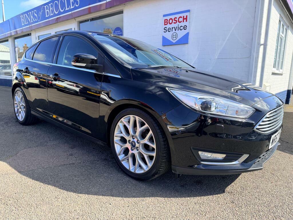 Ford Focus 1.5 Tdci Titanium X Euro 6 S S WR67YGJ Black #5
