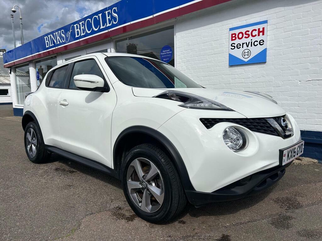 Nissan Juke 1.6 Acenta Euro 6 White