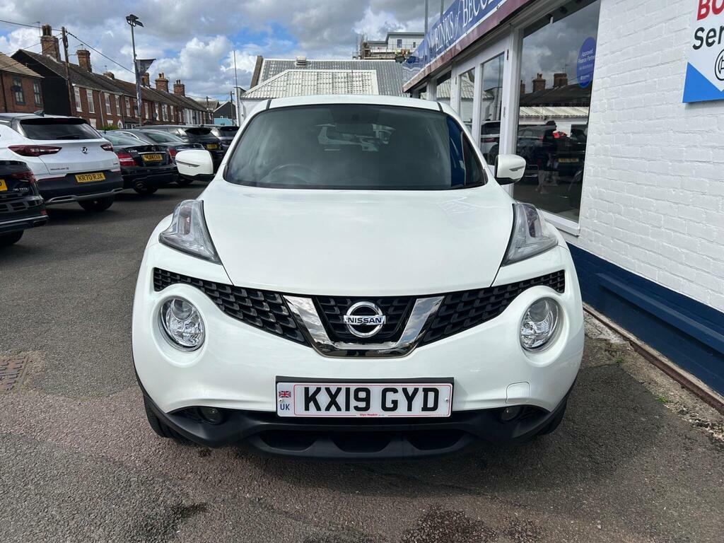 Nissan Juke 1.6 Acenta Euro 6 KX19GYD White #2