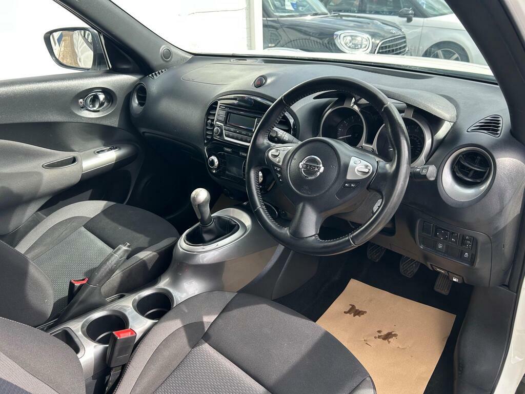 Nissan Juke 1.6 Acenta Euro 6 KX19GYD White #3