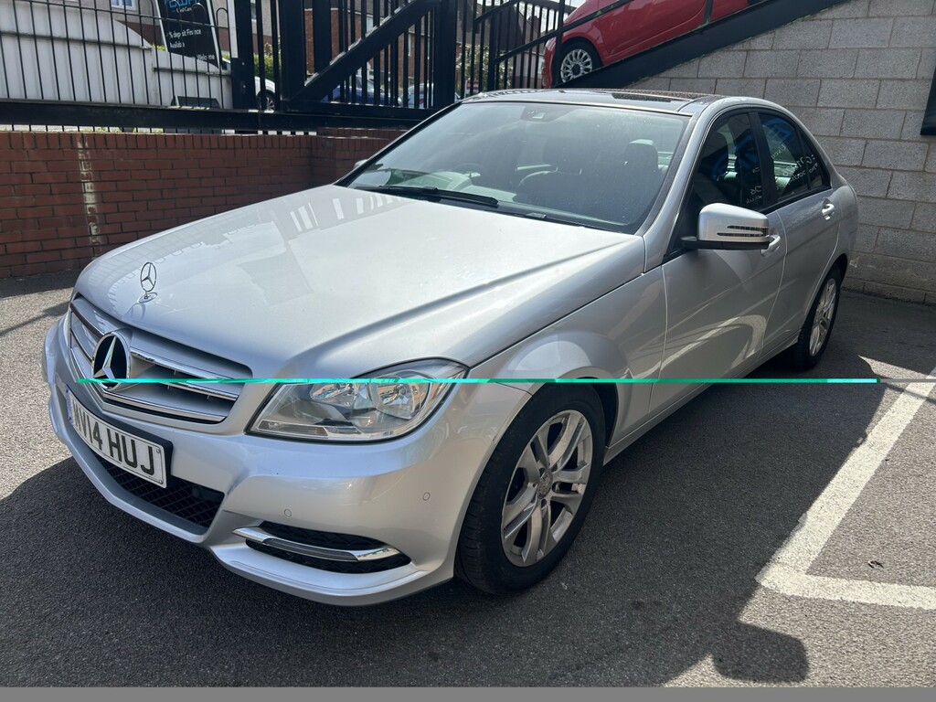 Mercedes-Benz C Class Saloon 2.1 C220 Cdi Executive Se 201414 MV14HUJ Silver #2