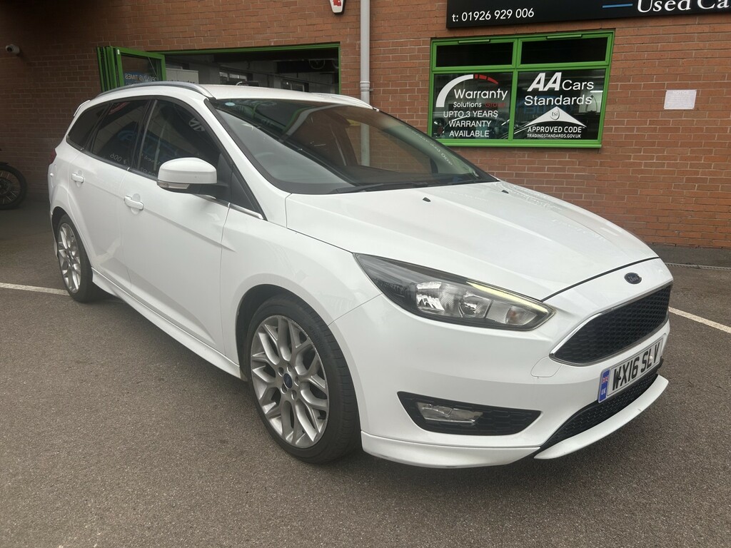 Ford Focus Estate 1.5 Tdci Zetec S 201616 White