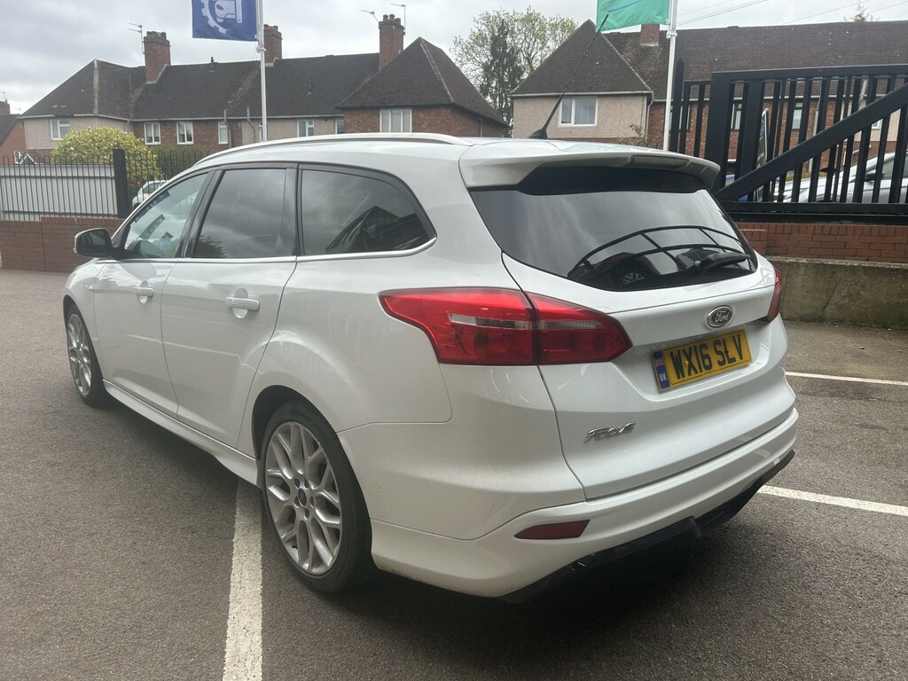 Ford Focus Estate 1.5 Tdci Zetec S 201616 WX16SLV White #4