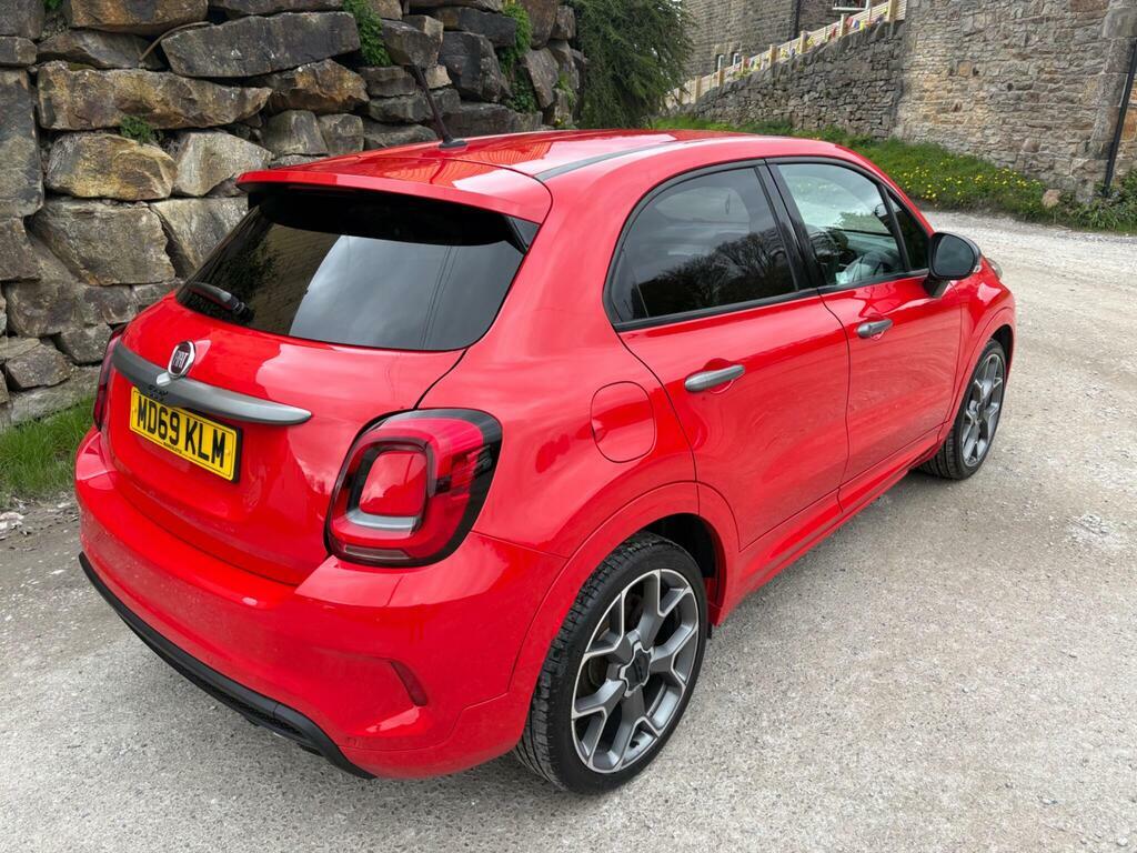 Fiat 500X 1.0 Firefly Turbo Sport Euro 6 S S MD69KLM Red #3