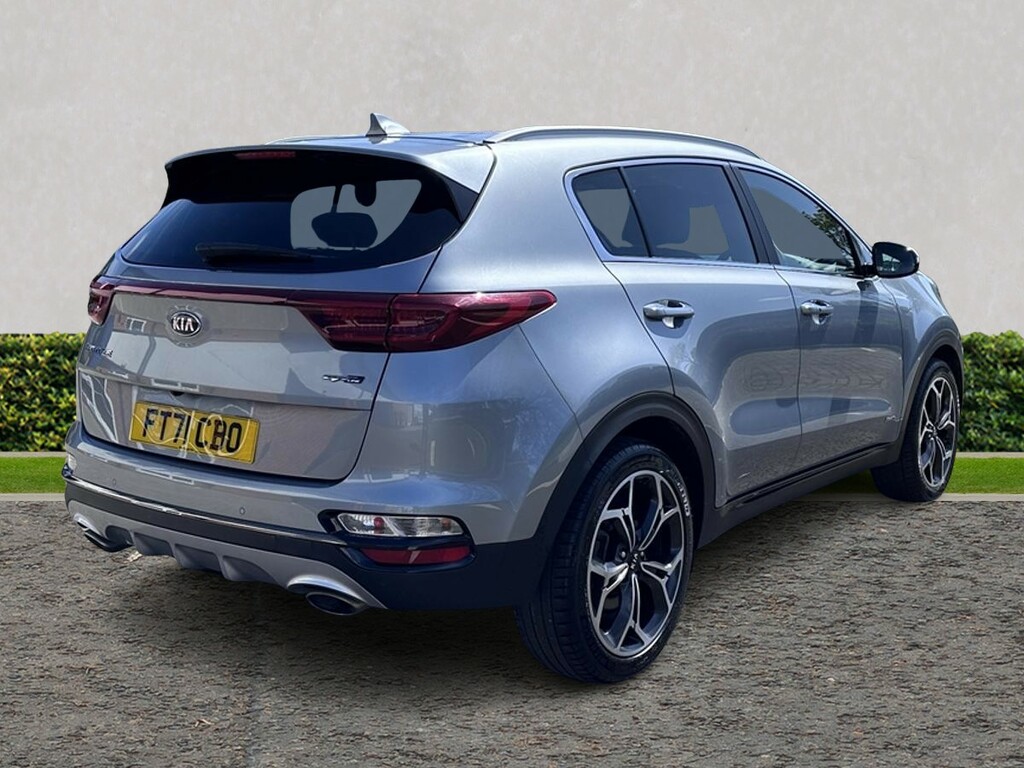 Kia Sportage 1.6T Gdi Isg Gt-line Dct Awd FT71CBO Silver #3