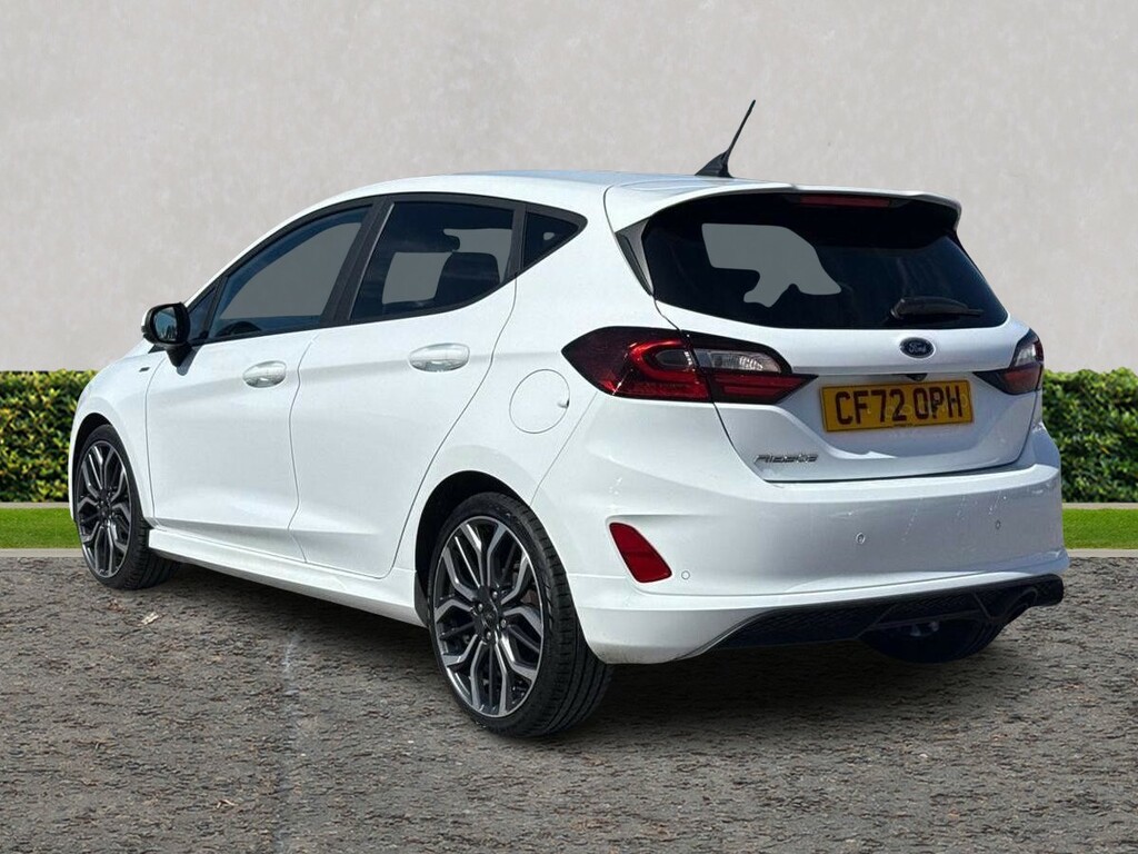Ford Fiesta 1.0 Ecoboost St-line X CF72OPH White #5