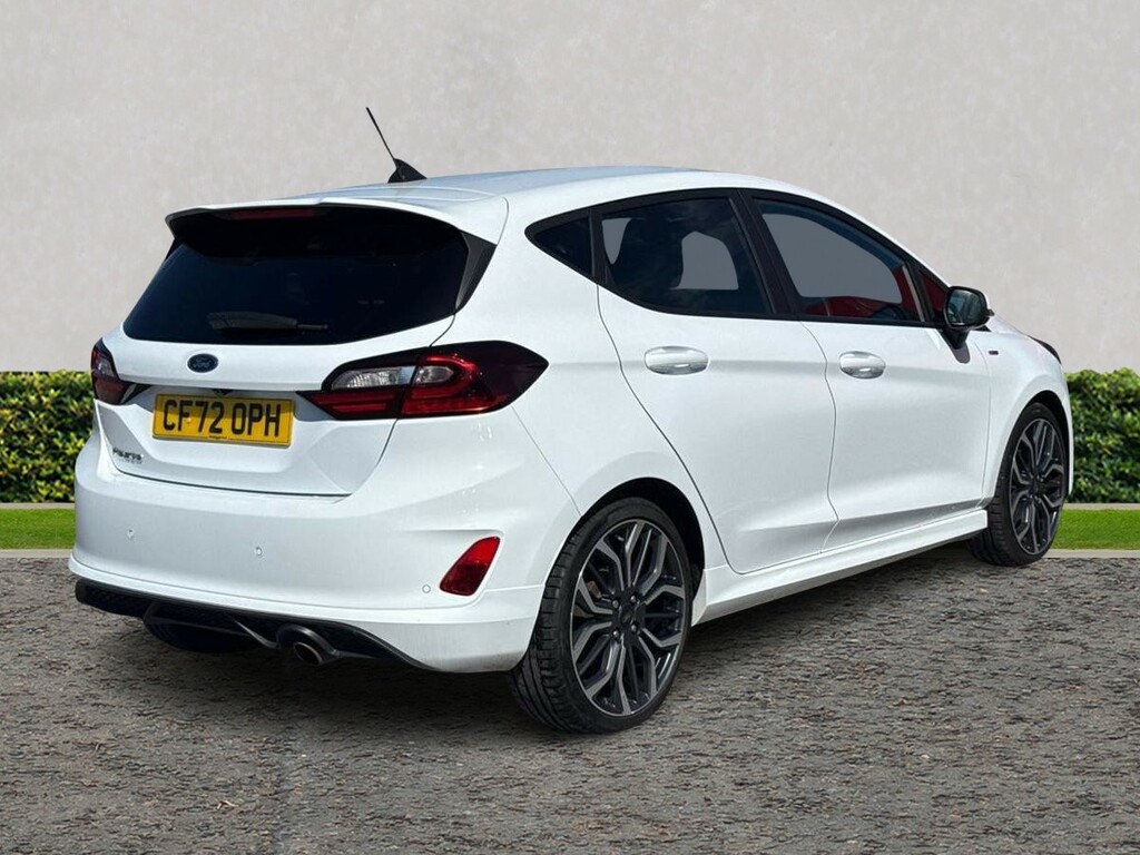 Ford Fiesta 1.0 Ecoboost St-line X CF72OPH White #3