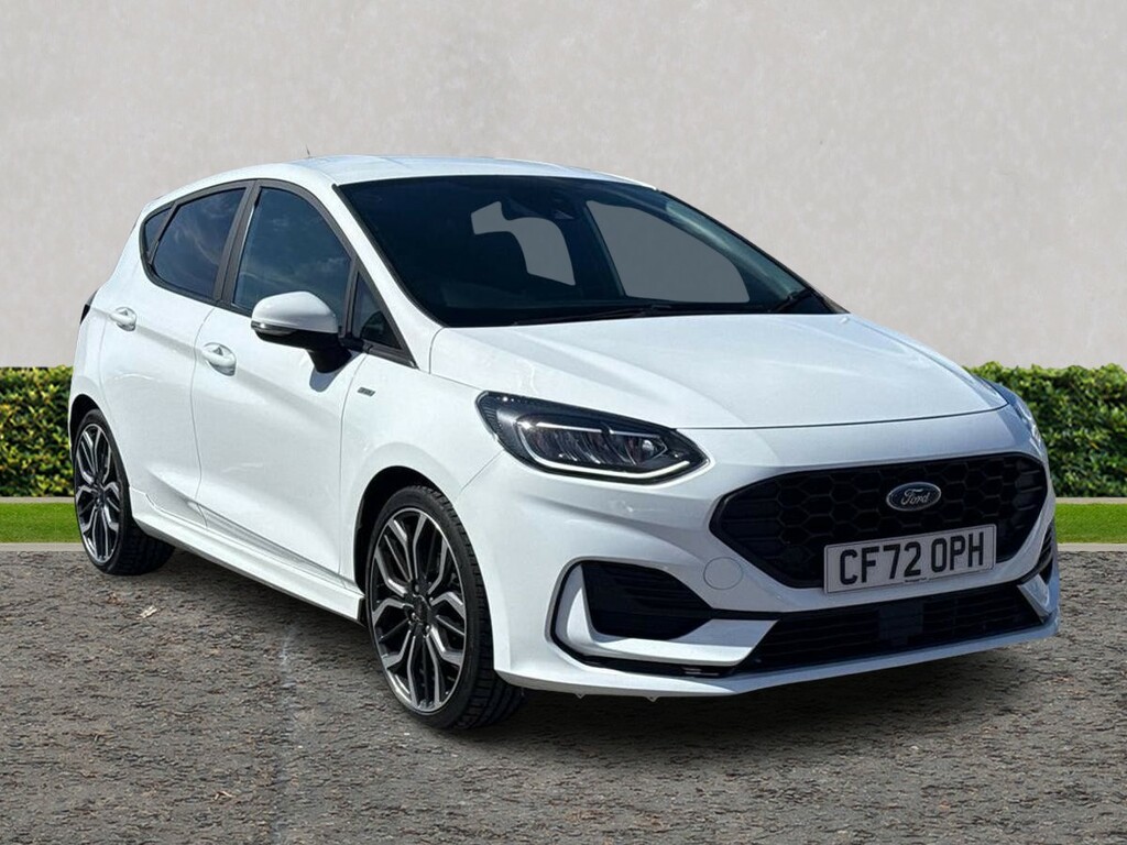 Ford Fiesta 1.0 Ecoboost St-line X White