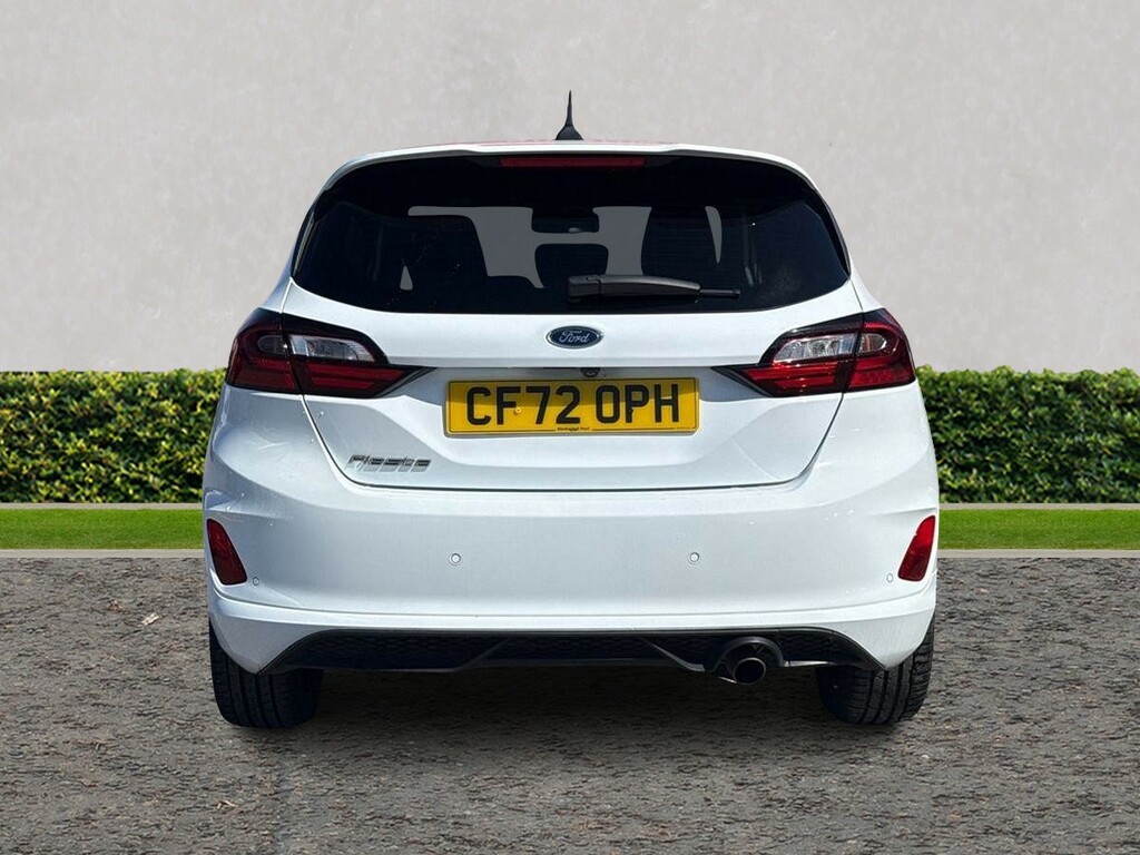 Ford Fiesta 1.0 Ecoboost St-line X CF72OPH White #4