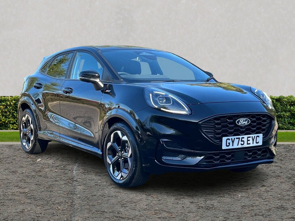 Ford Puma 1.0 Ecoboost Hbd Mhev 125 St-line X Black