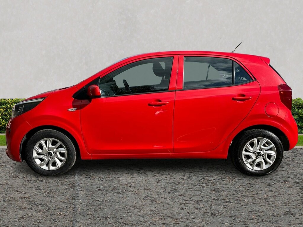 Kia Picanto Hat 1.0 66Bhp 2 5Sp GP19HUJ Red #6