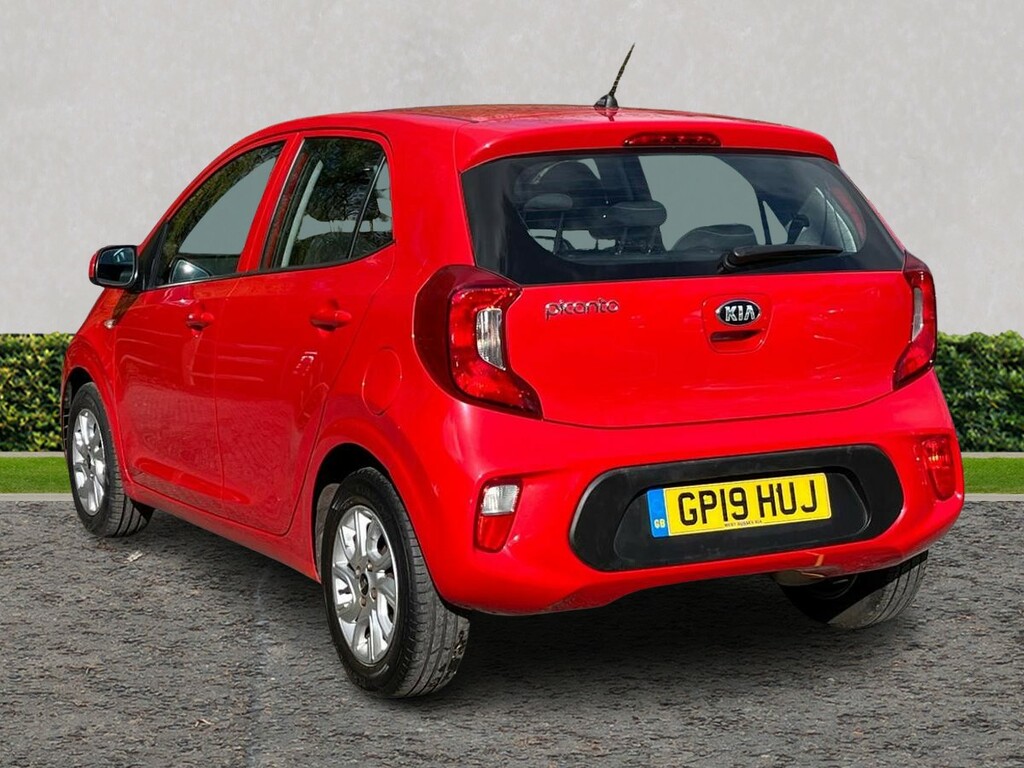 Kia Picanto Hat 1.0 66Bhp 2 5Sp GP19HUJ Red #5