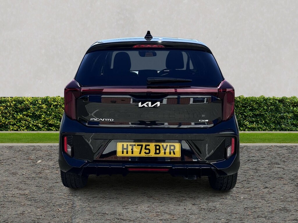Kia Picanto 1.0 Gt-line S HT75BYR Black #4