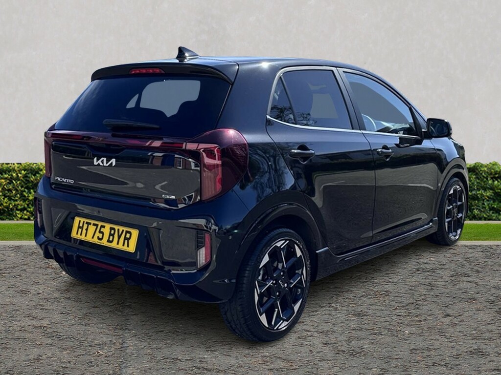 Kia Picanto 1.0 Gt-line S HT75BYR Black #3