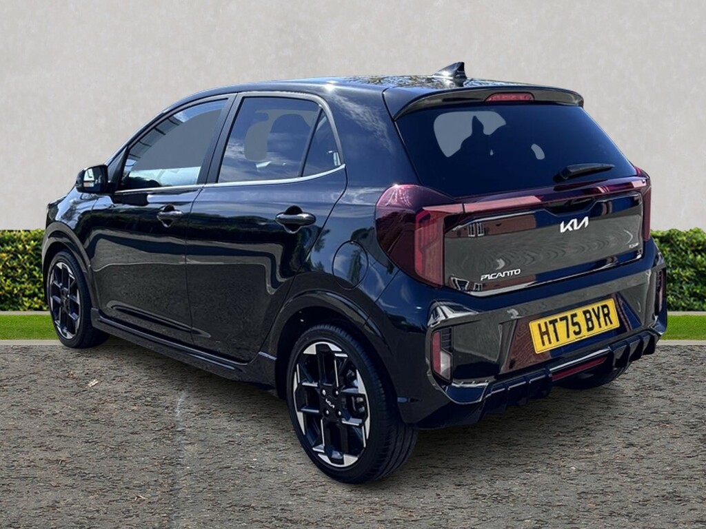 Kia Picanto 1.0 Gt-line S HT75BYR Black #5
