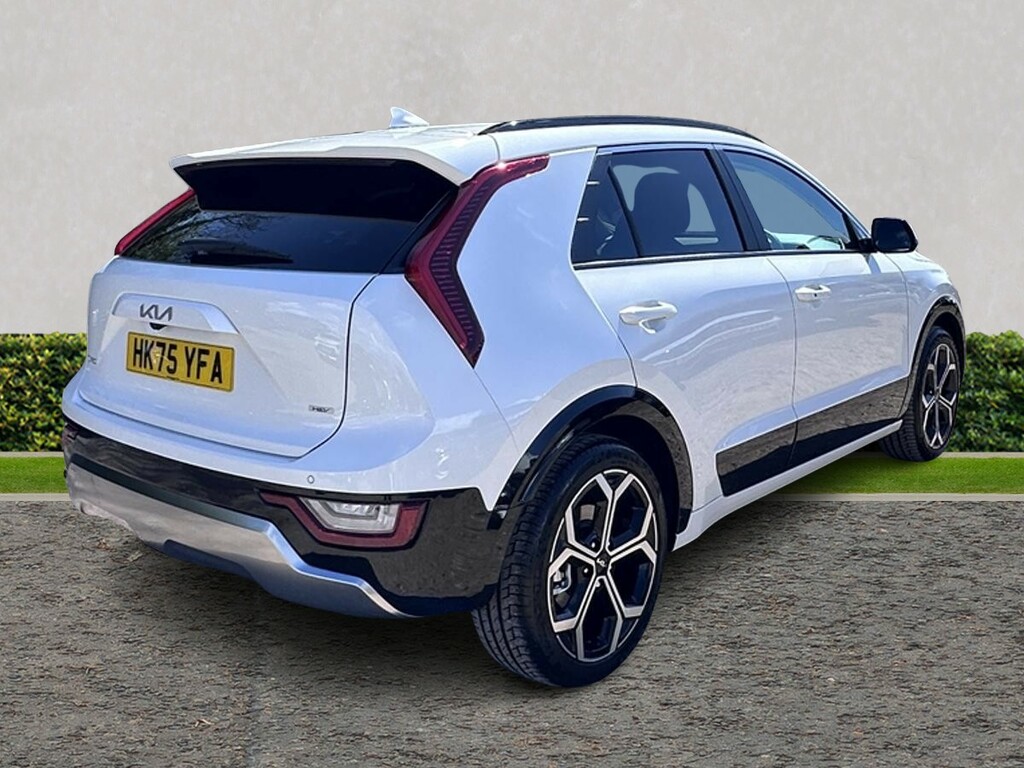 Kia Niro 1.6 Gdi 136 Hybrid Evolve Dct HK75YFA White #3