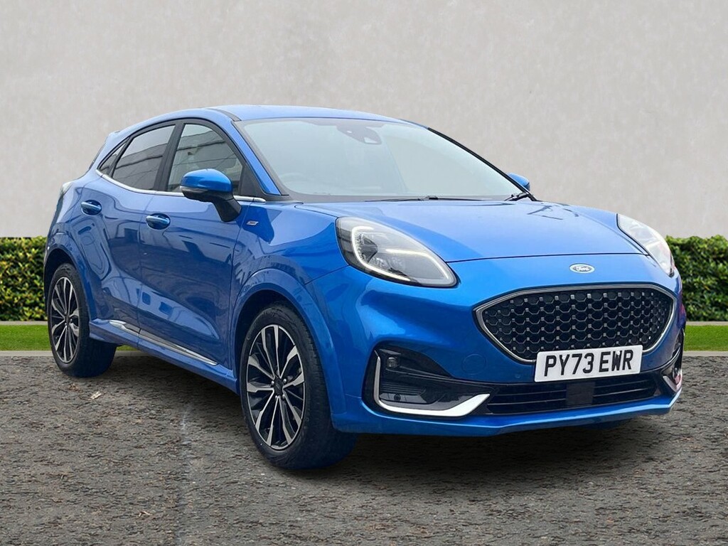 Ford Puma 1.0 Ecoboost Hybr Mhev 155 St-line Vignale Dct Blue