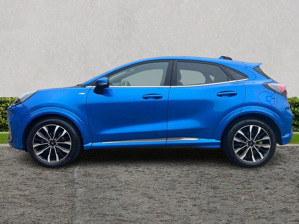 Ford Puma 1.0 Ecoboost Hybr Mhev 155 St-line Vignale Dct PY73EWR Blue #6
