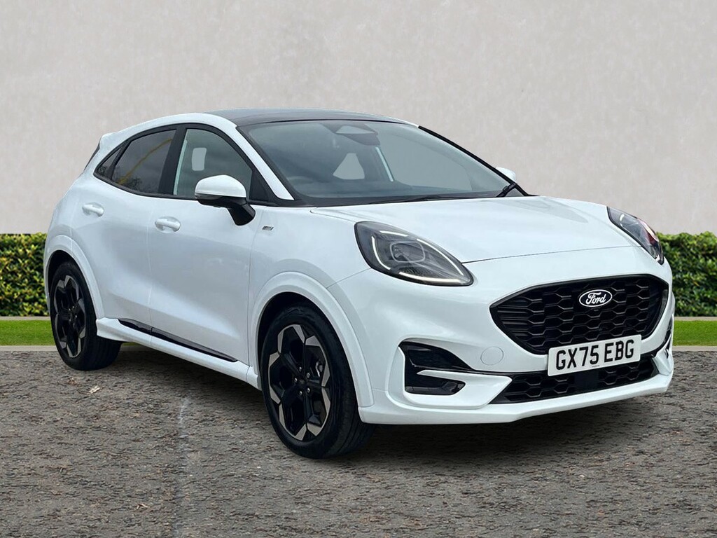 Ford Puma St Line X 1.0L Ecoboost Mhev 125Ps 6 Speed White