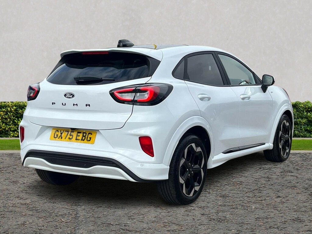 Ford Puma St Line X 1.0L Ecoboost Mhev 125Ps 6 Speed GX75EBG White #3