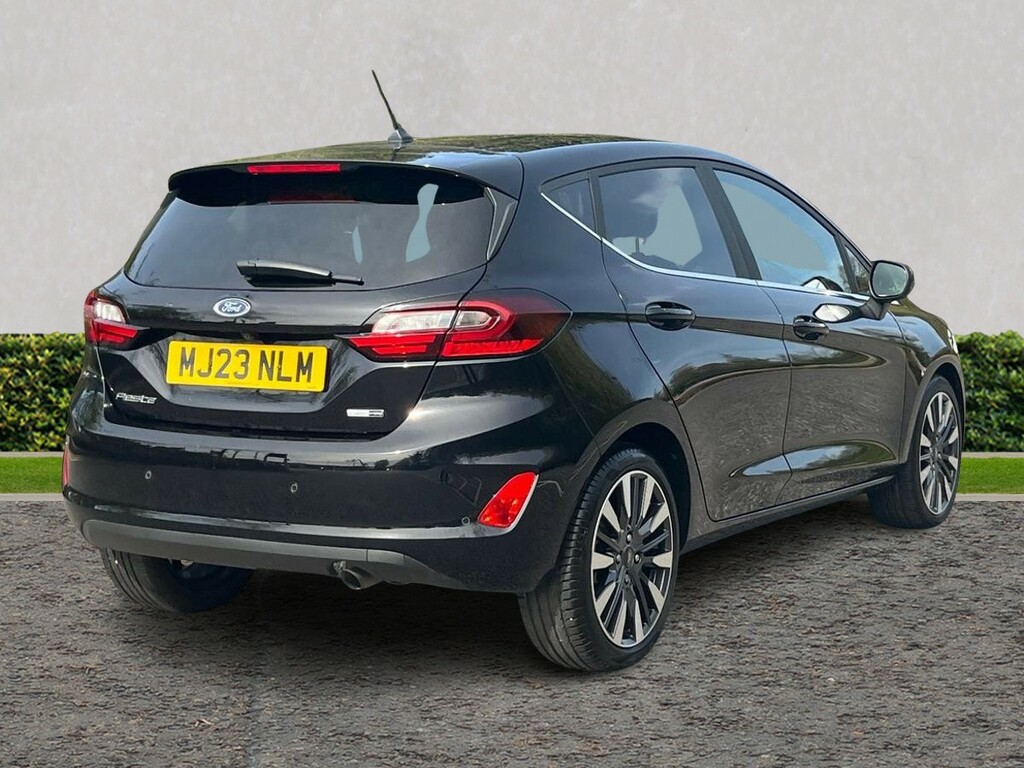 Ford Fiesta 1.0 Ecoboost Hbd Mhev 125 Titanium X MJ23NLM Black #3
