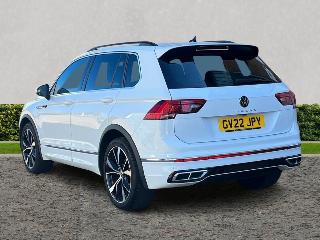 Volkswagen Tiguan 1.5 Tsi 150 R-line Dsg GV22JPY White #5
