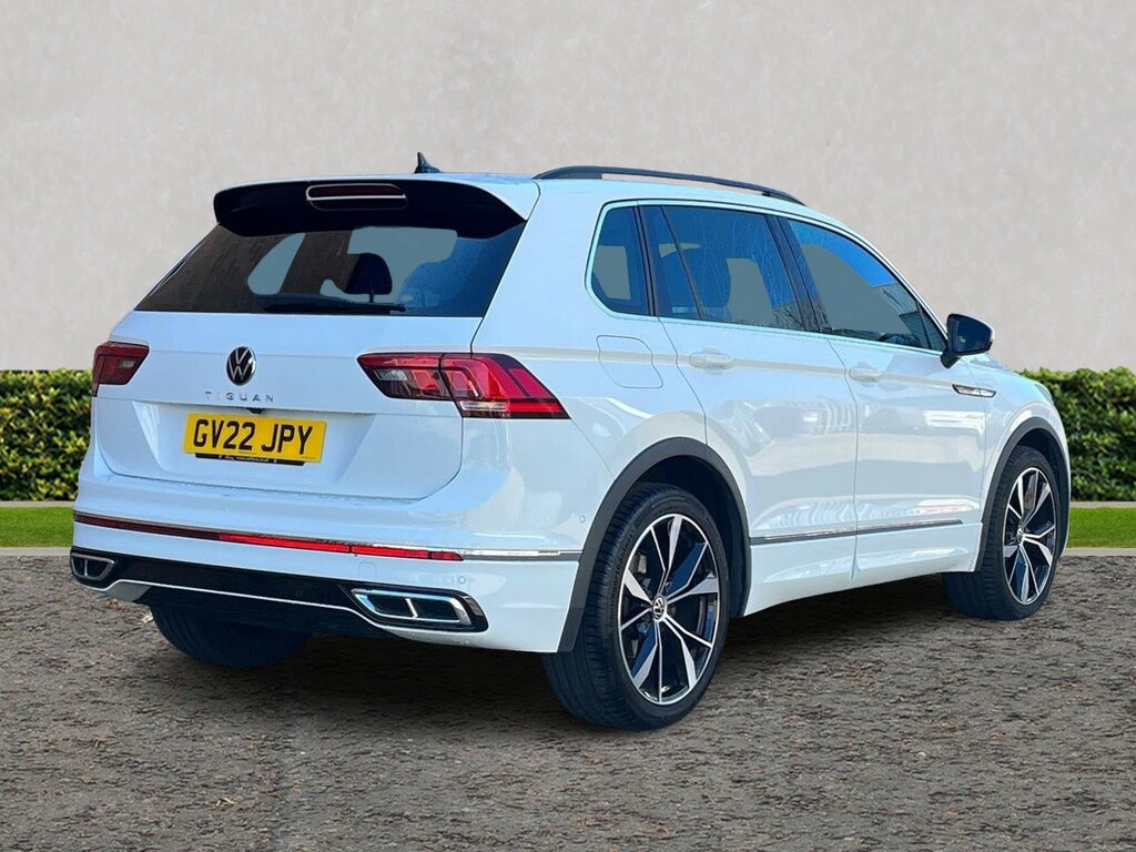 Volkswagen Tiguan 1.5 Tsi 150 R-line Dsg GV22JPY White #3