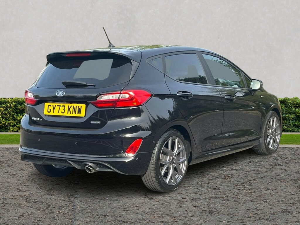 Ford Fiesta 1.0 Ecoboost Hybrid Mhev 125 St-line GY73KNW Black #3