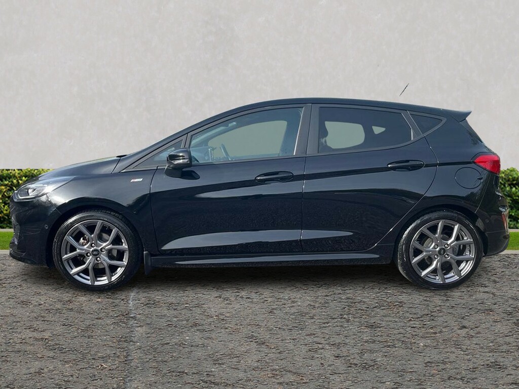 Ford Fiesta 1.0 Ecoboost Hybrid Mhev 125 St-line GY73KNW Black #6
