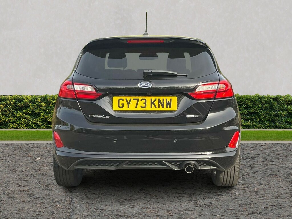 Ford Fiesta 1.0 Ecoboost Hybrid Mhev 125 St-line GY73KNW Black #4