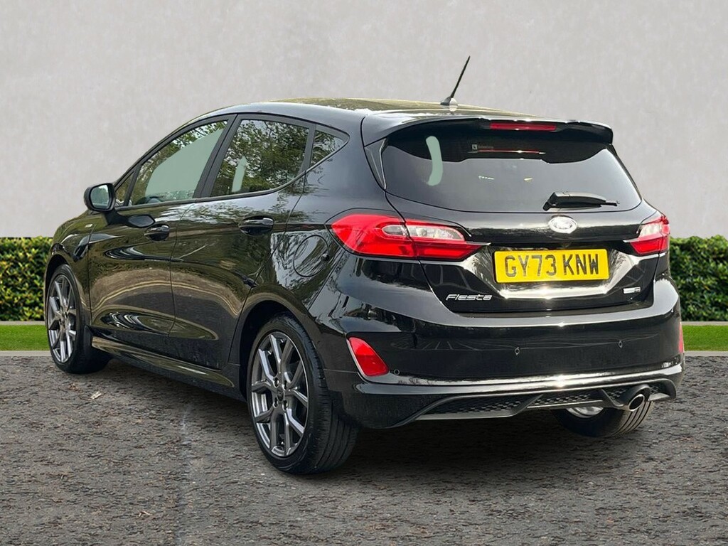 Ford Fiesta 1.0 Ecoboost Hybrid Mhev 125 St-line GY73KNW Black #5