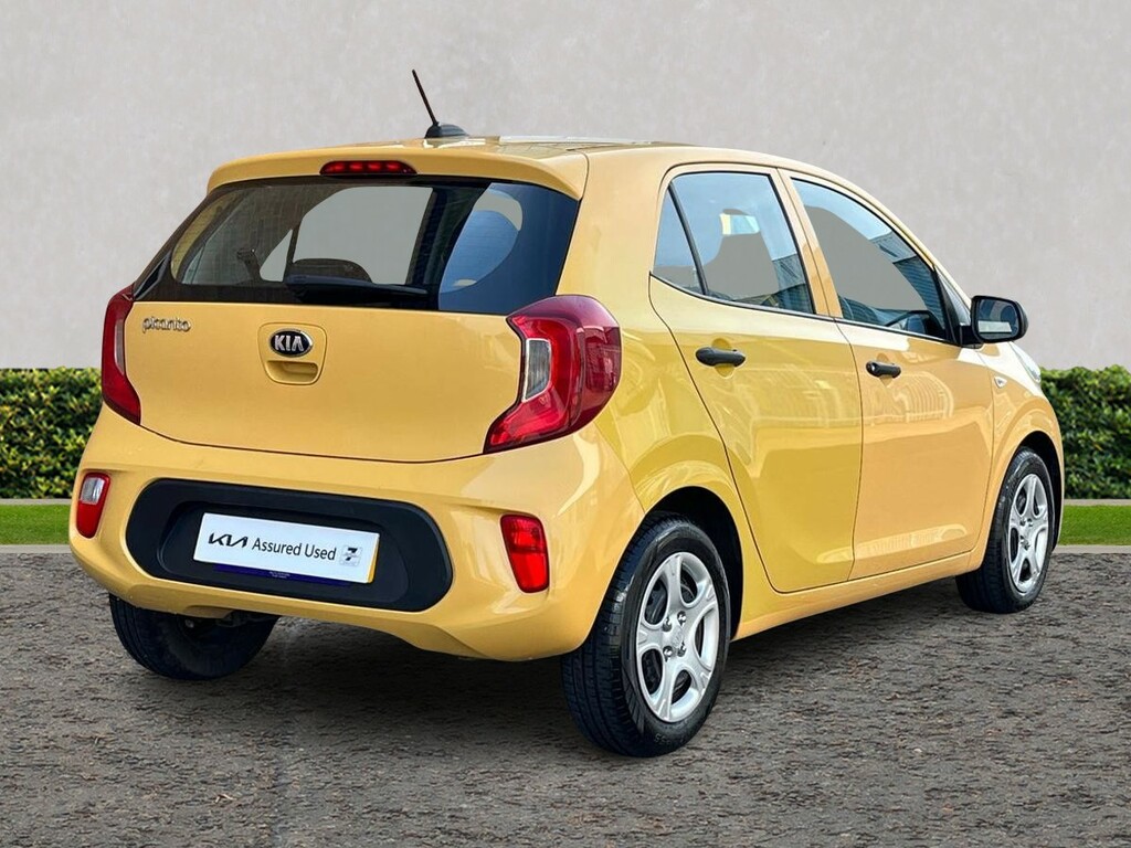 Kia Picanto 1.0 1 4 Seats YY71GTF Yellow #3