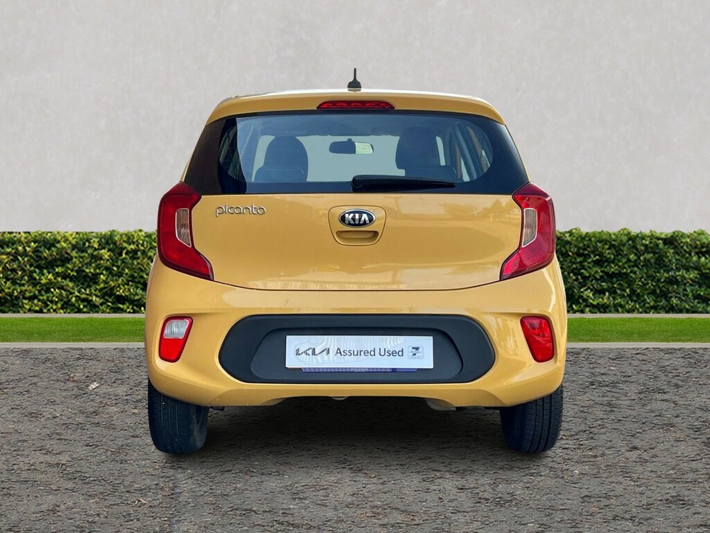 Kia Picanto 1.0 1 4 Seats YY71GTF Yellow #4