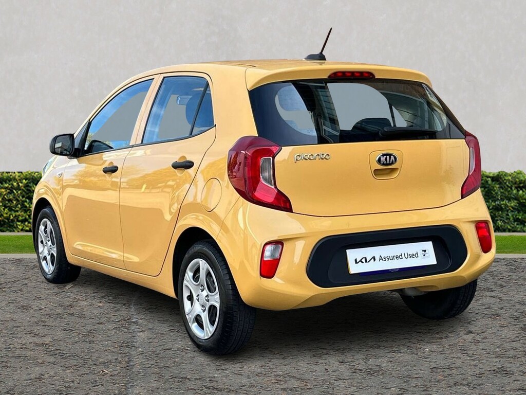 Kia Picanto 1.0 1 4 Seats YY71GTF Yellow #5