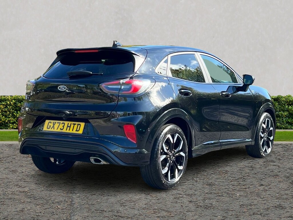 Ford Puma 1.0 Ecoboost Hybrid Mhev 155 St-line GX73HTD Black #3