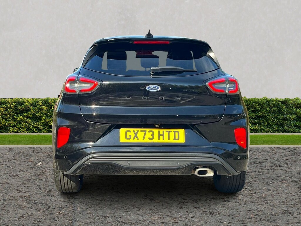 Ford Puma 1.0 Ecoboost Hybrid Mhev 155 St-line GX73HTD Black #4